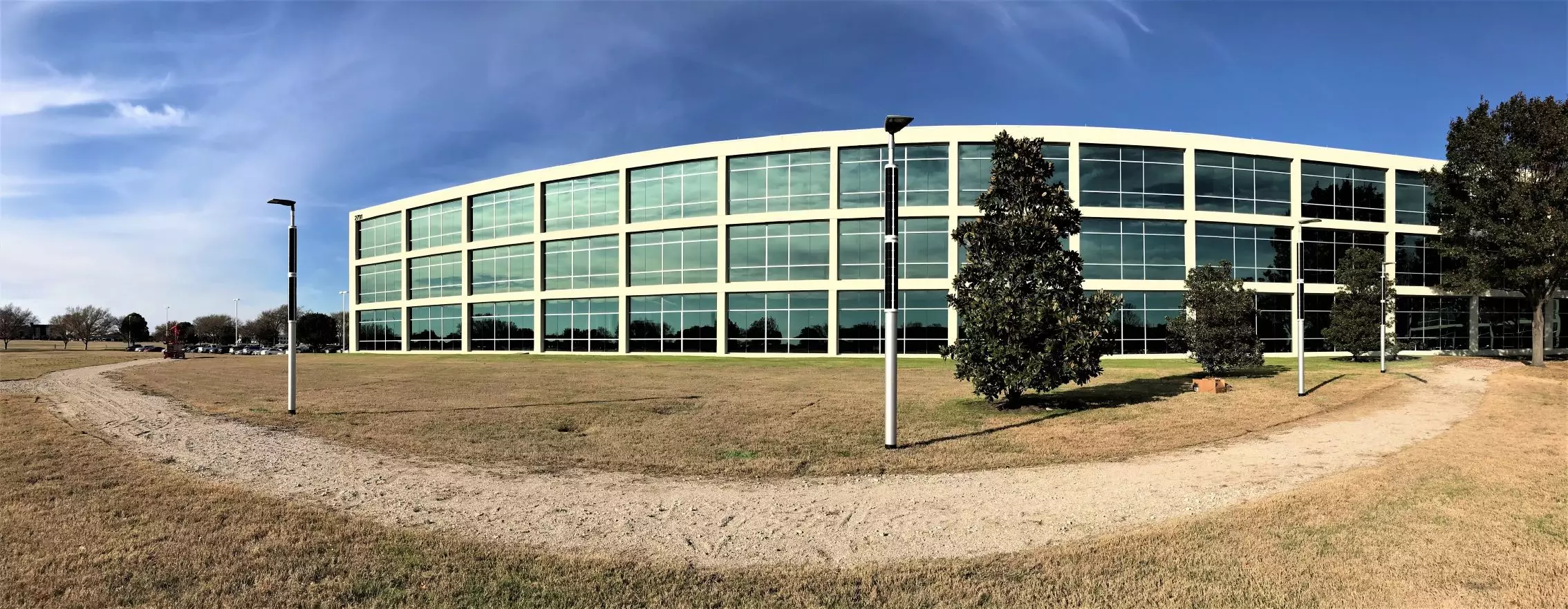 Soluxio smart solar lights and security cameras at IoT campus 